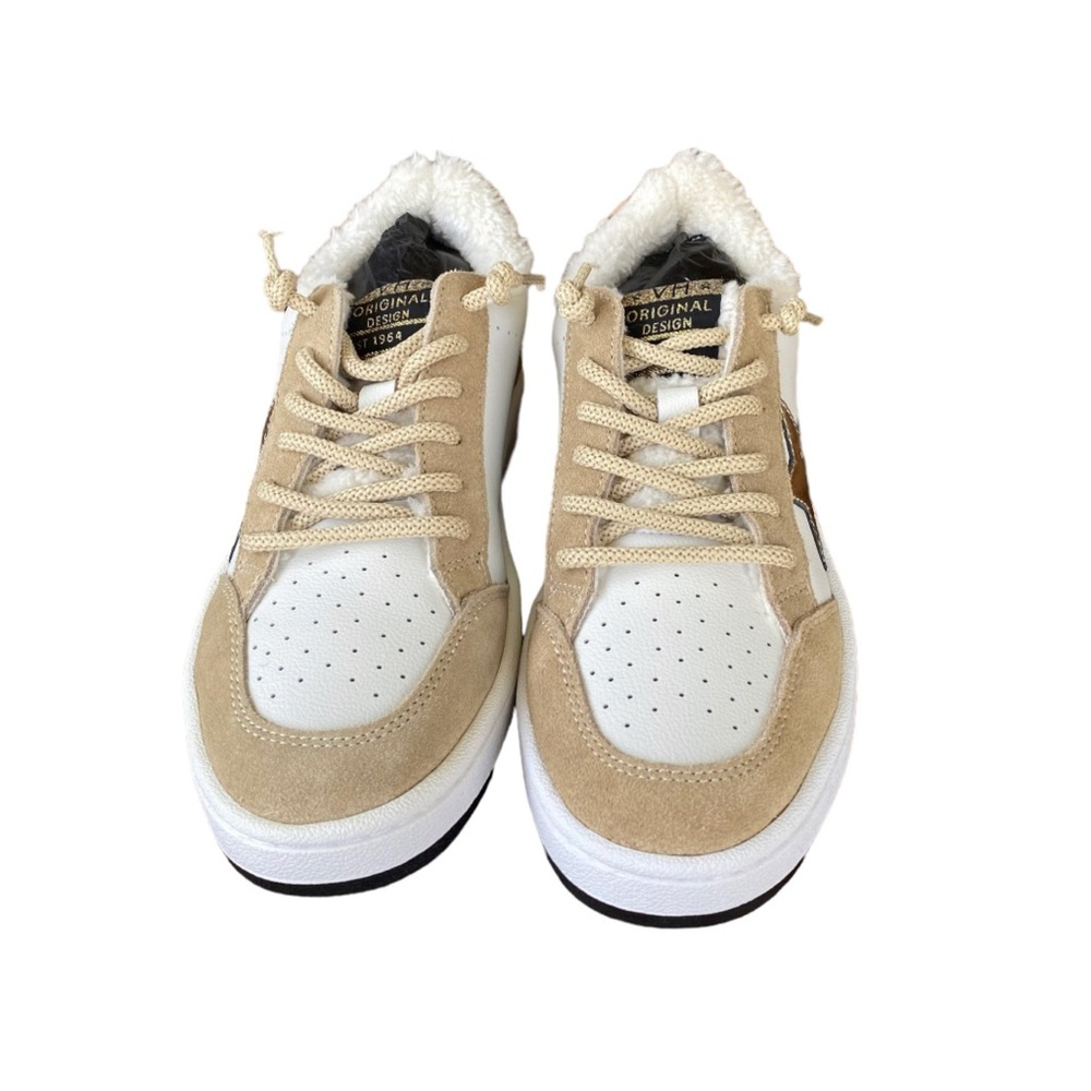 New Vintage Havana KYNLEE - WHITE CAMEL LEOPARD Women’s Sneakers Size 8.5 - Picture 5 of 12